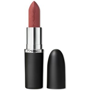 BNIB Mac Powder Kiss Lipstick in Velvet Punch (deep tone beige)